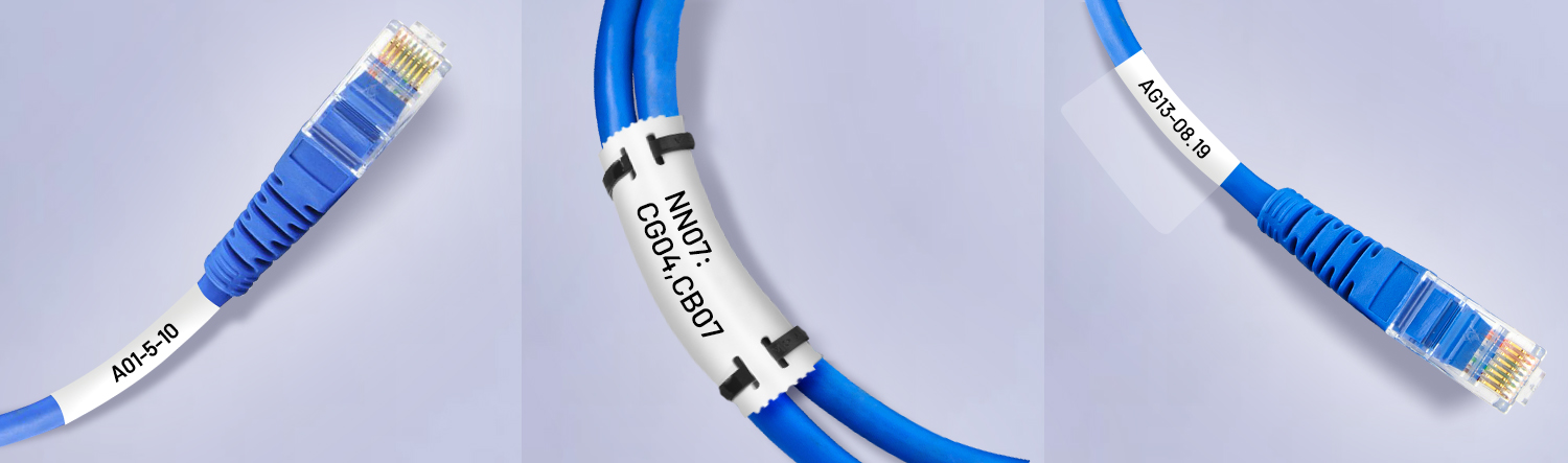 Cable label printing