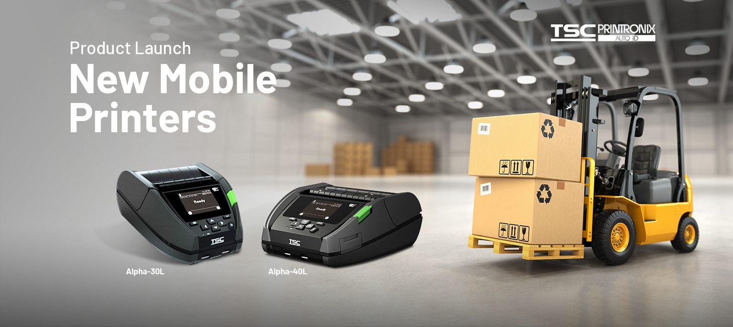 TSC Printronix Auto ID annonce le lancement de ses imprimantes mobiles les plus avancées, offrant une impression d'étiquettes intelligente aux professionnels de l'entreprise