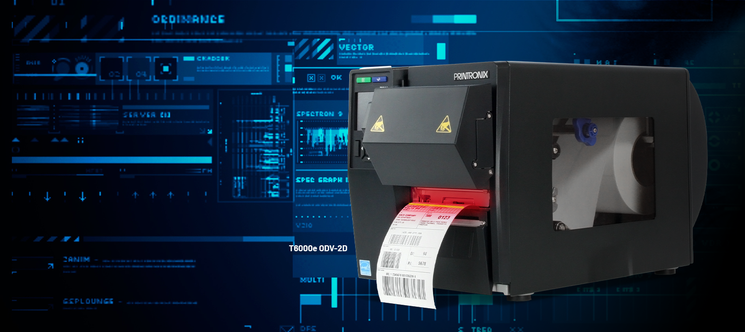 TSC Printronix Auto ID stärkt das ODV-2D-Portfolio für Inline-Barcode-Prüfer, indem der preisgekrönte Industriedrucker T6000e unterstützt wird