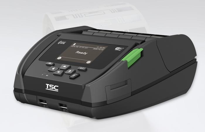 TSC Printronix Auto ID Alpha-40L mobiler RFID-Etikettendrucker