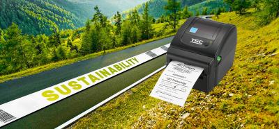 TSC Printronix Auto ID etiquettes sans bande support
