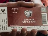 ZIMBRU Stadion, Moldawien Ticketdruck TSC ME240 LCD + Schneidwerk 
