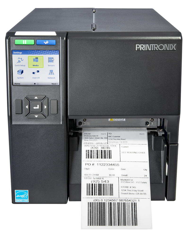 T4000 Enterprise-Grade Compact Industrial Barcode Label Printer